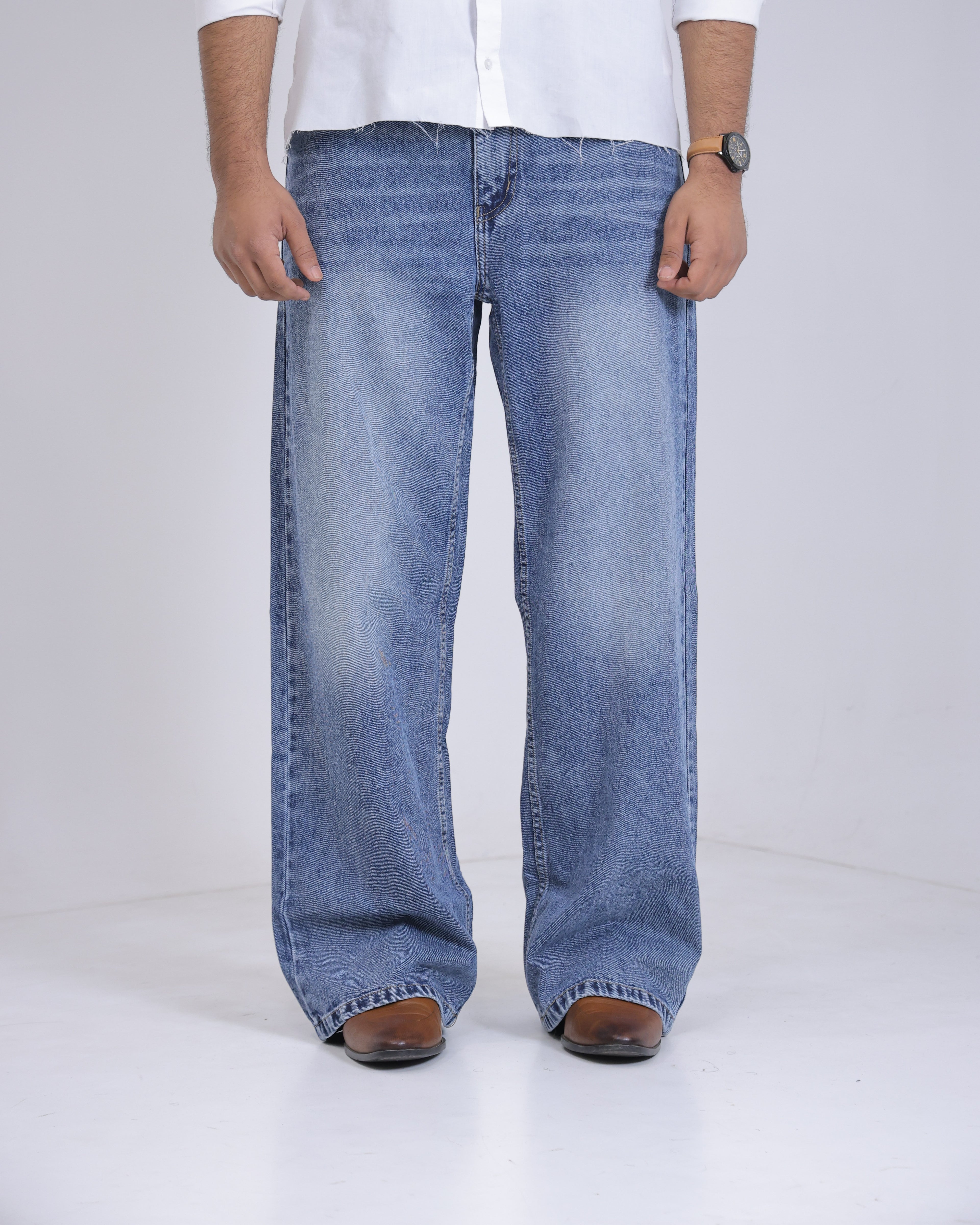 DEEP BLUE BAGGY