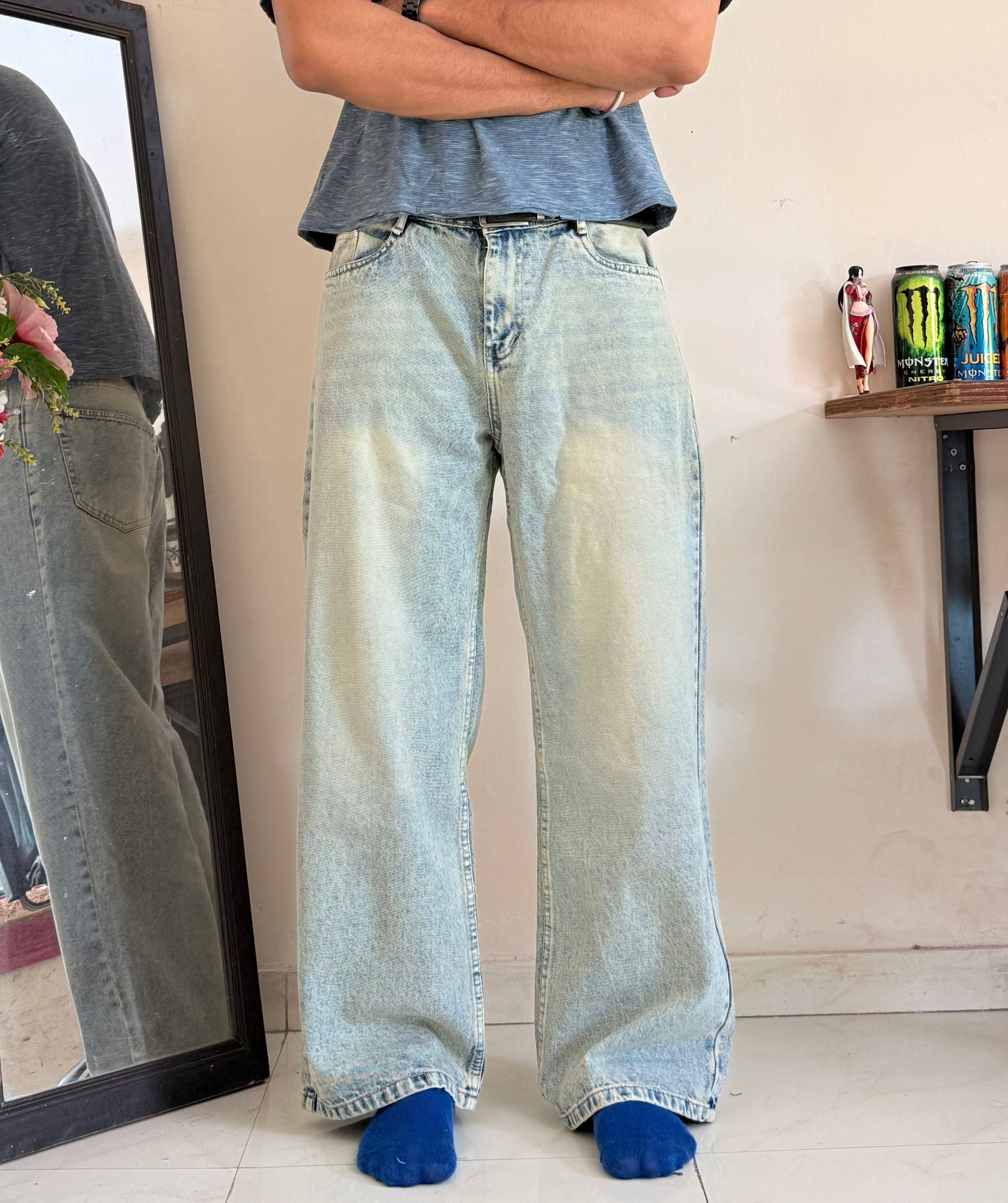 Sunfade Blue Baggy