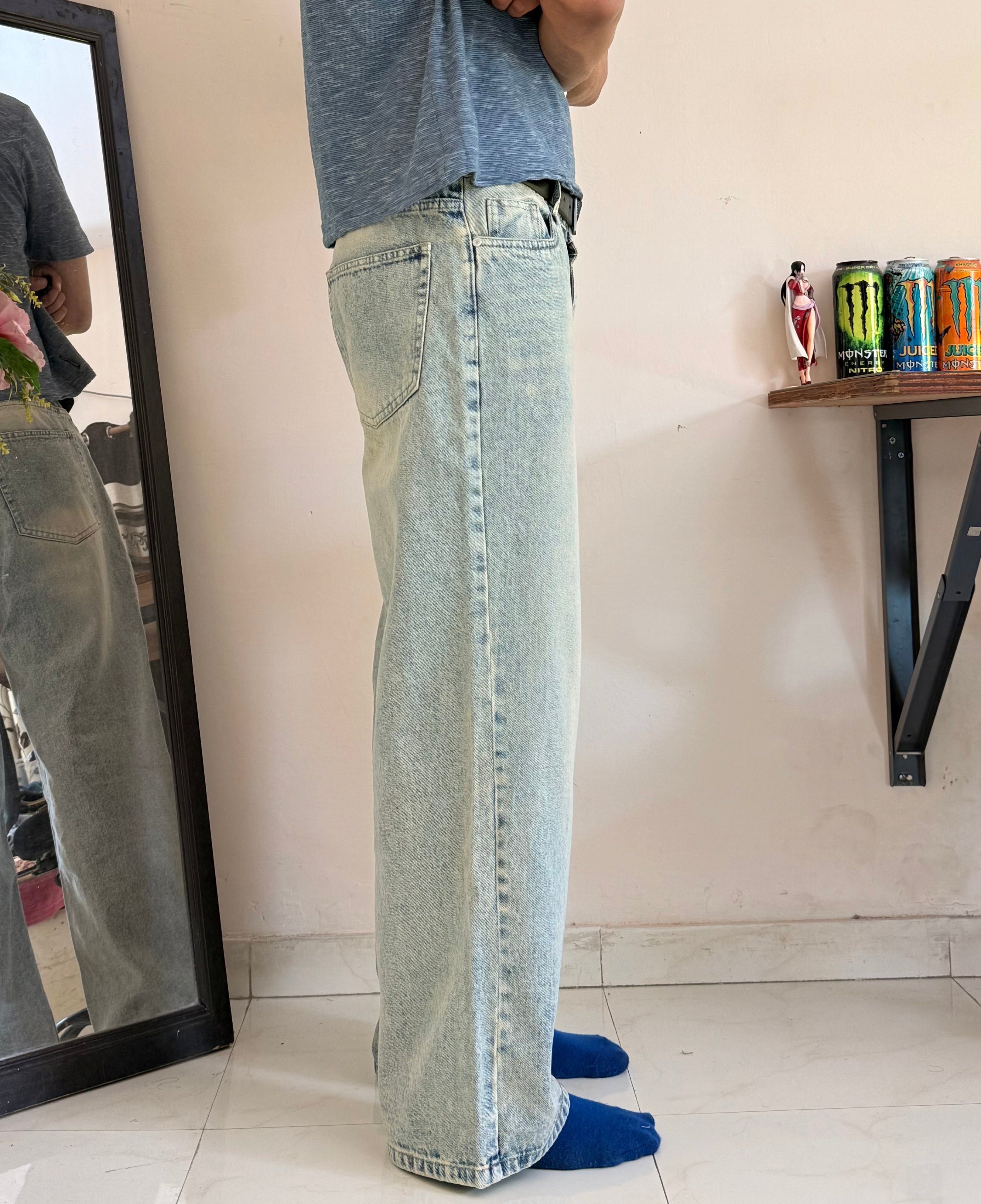 Sunfade Blue Baggy