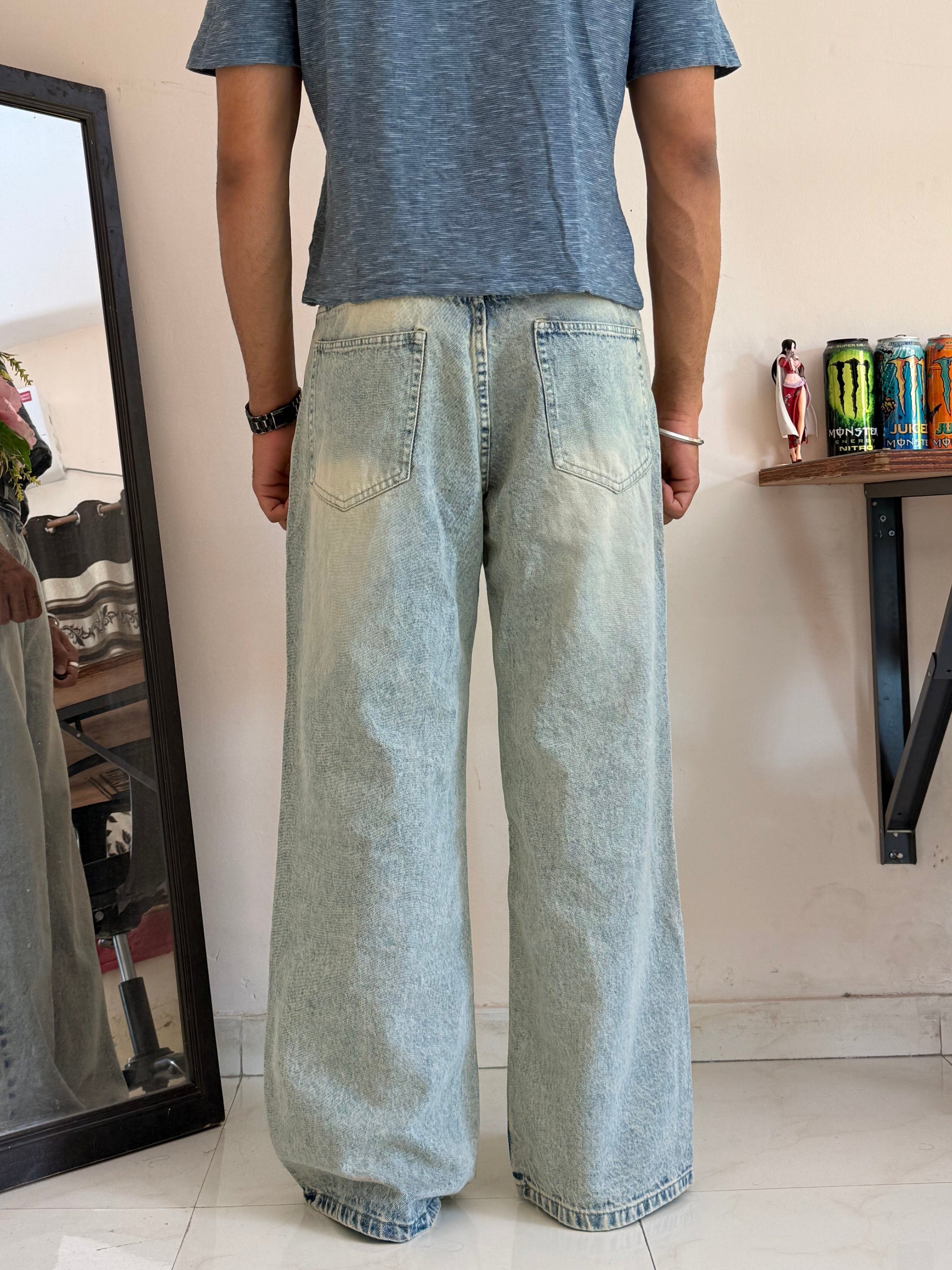 Sunfade Blue Baggy