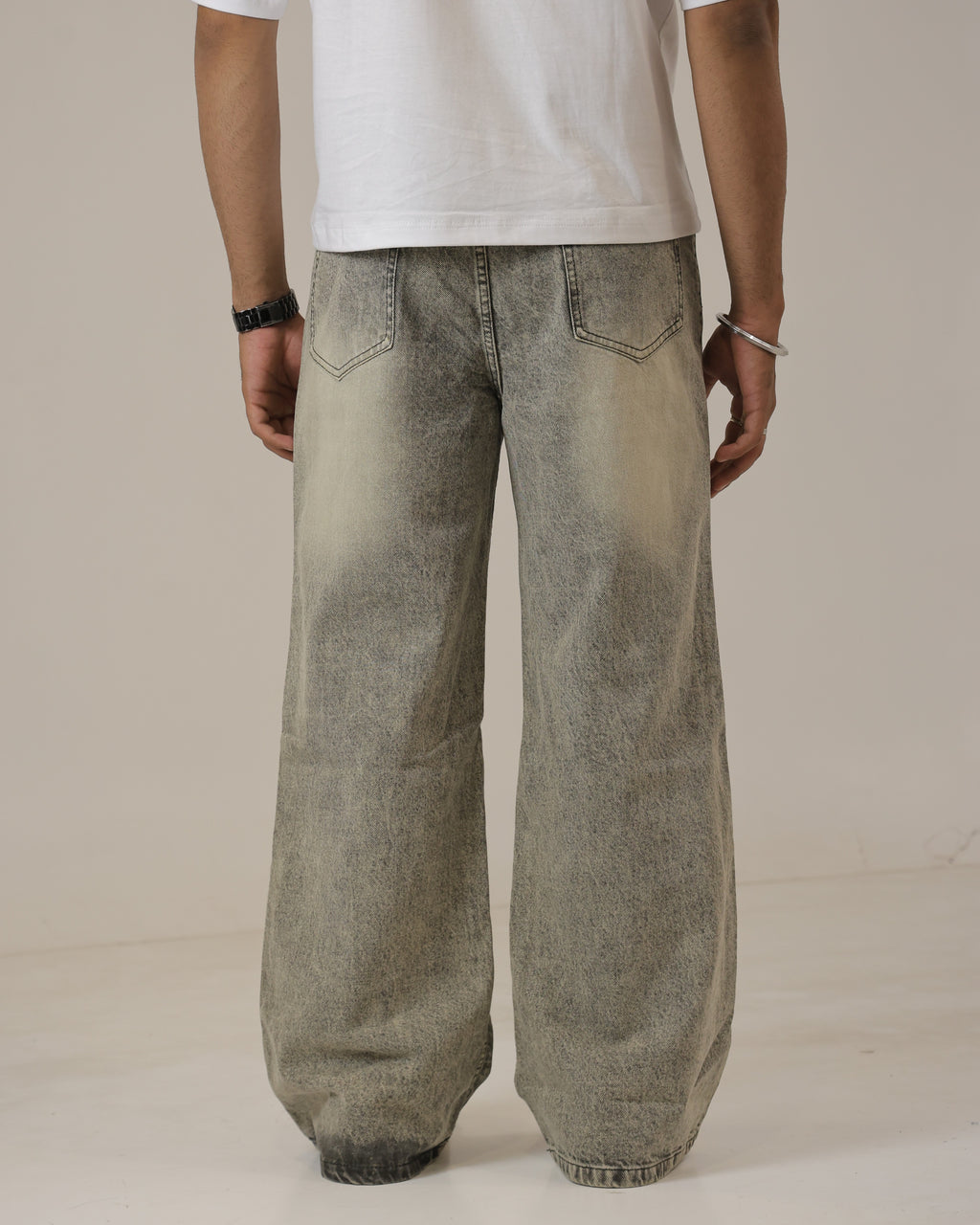 Static Olive Baggy