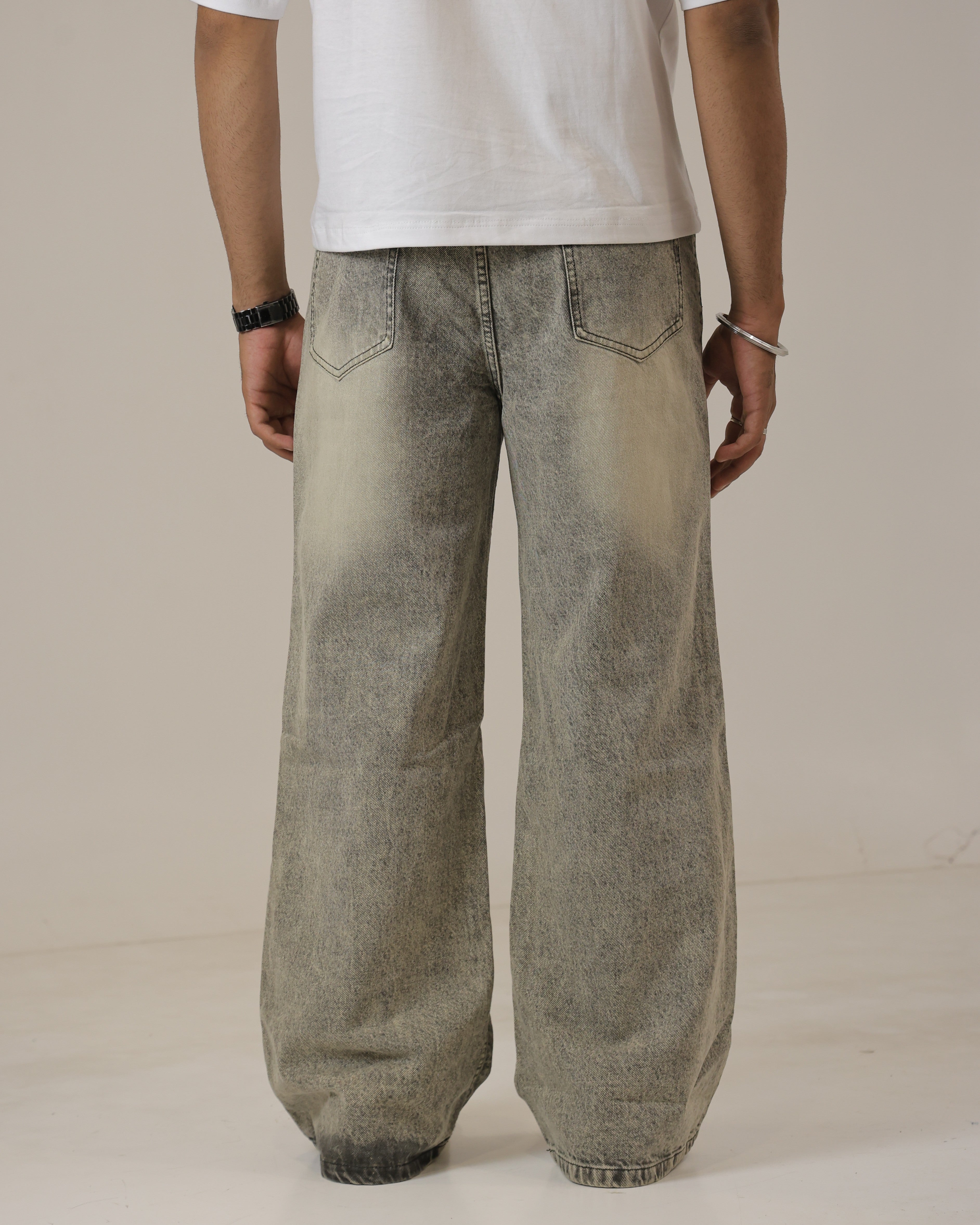 Static Olive Baggy