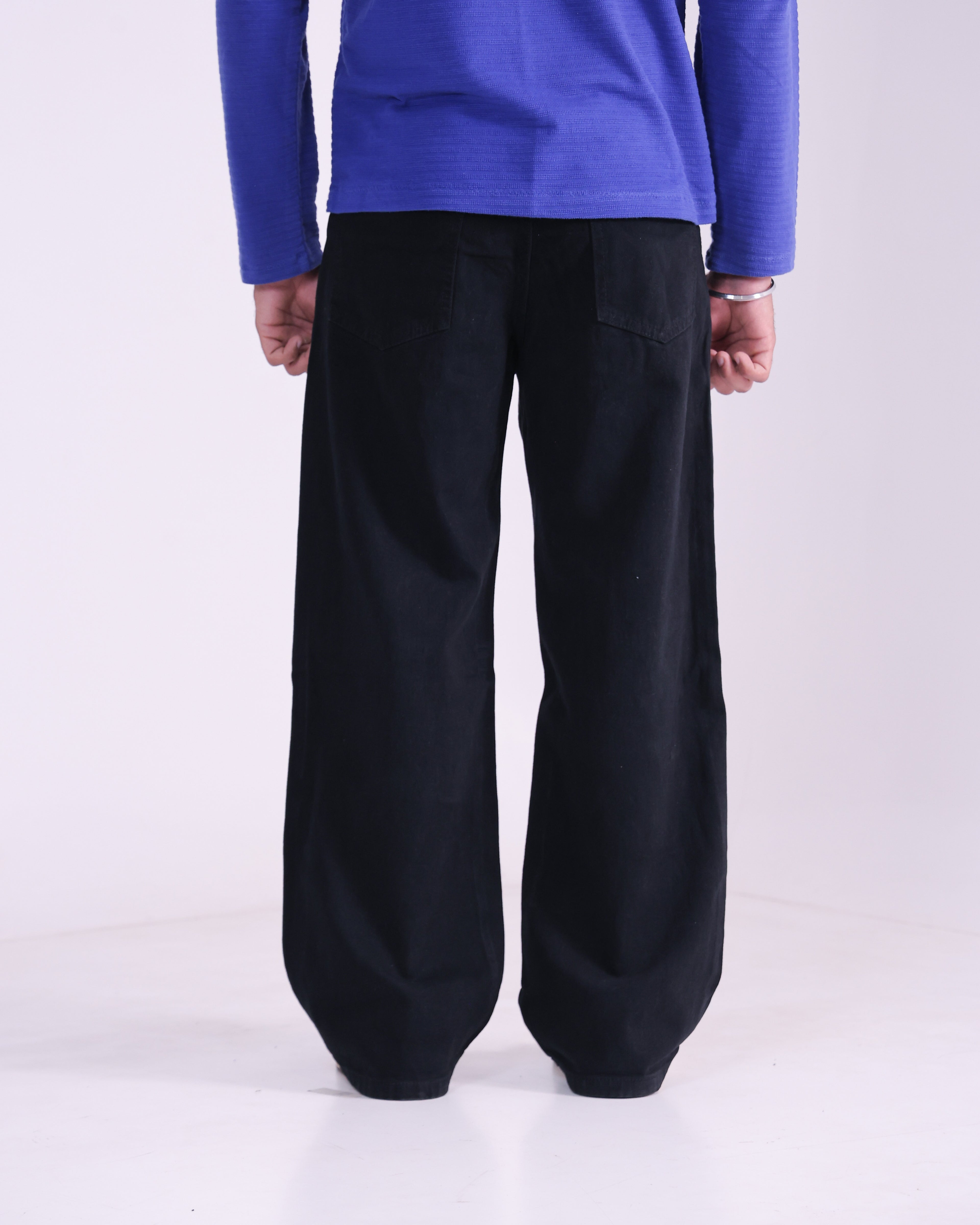 JET BLACK BAGGY