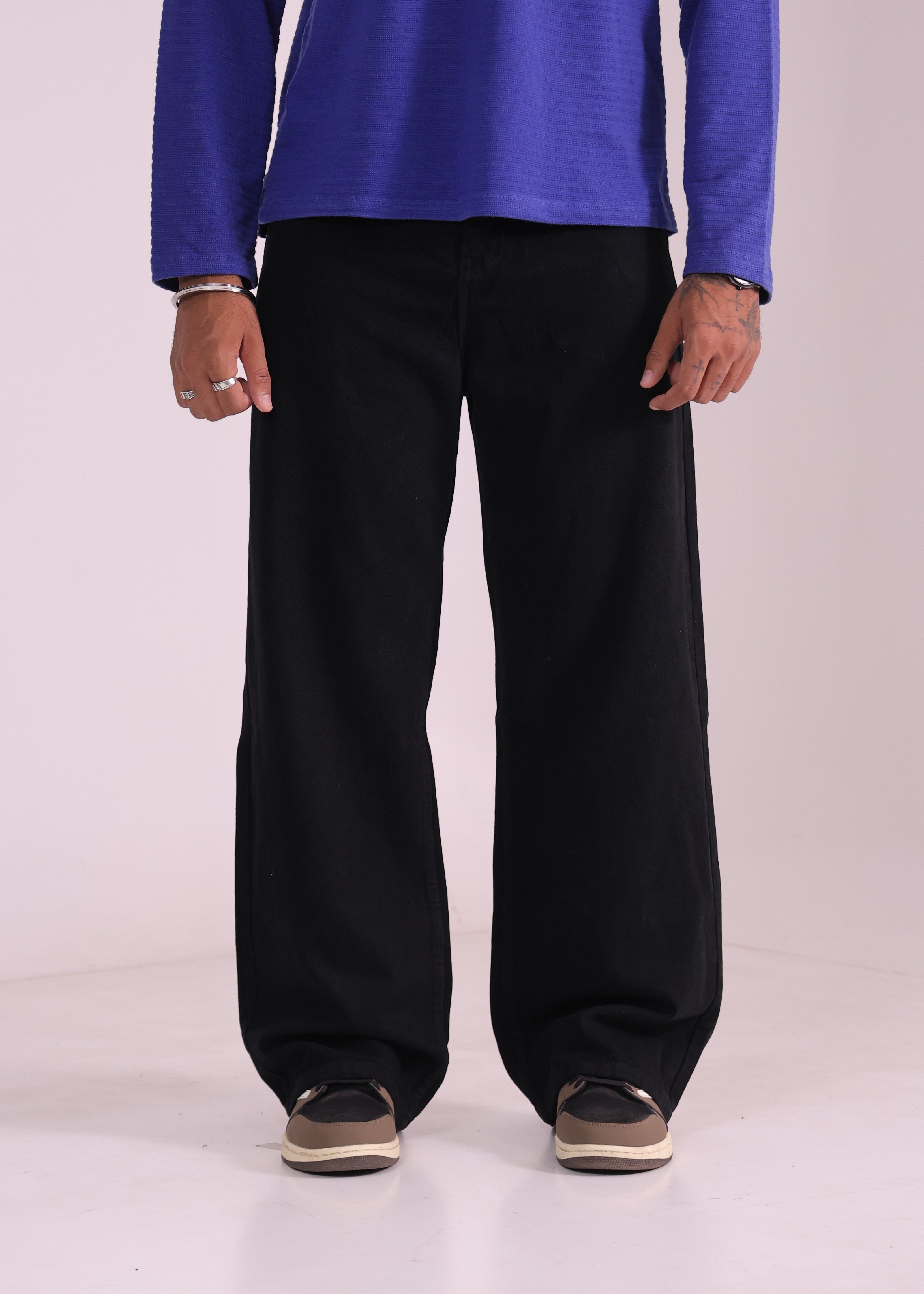 JET BLACK BAGGY