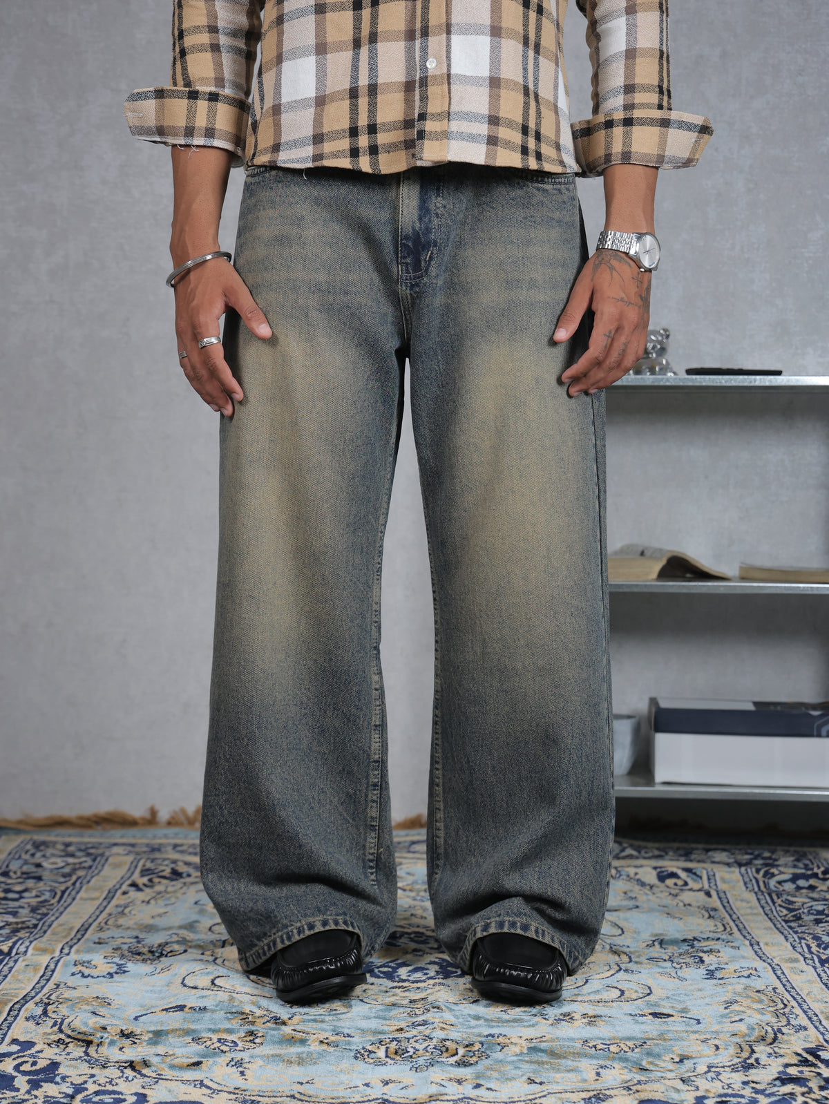 Dune Blue Baggy