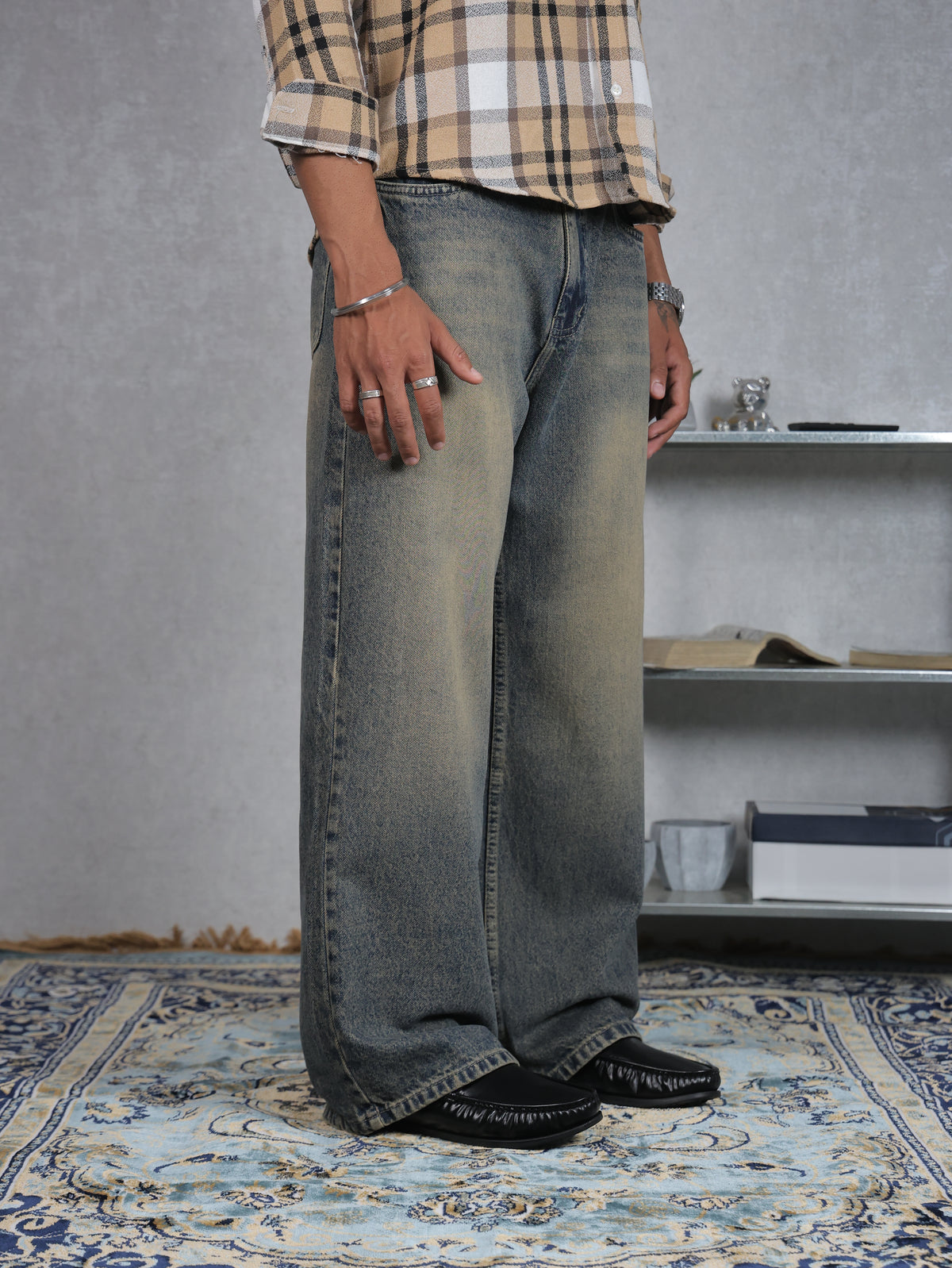 Dune Blue Baggy