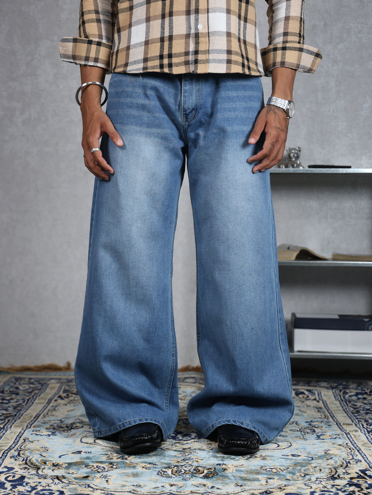Midnight Blue Super Baggy