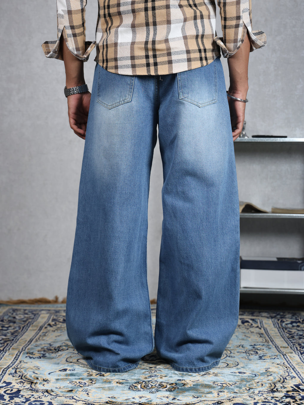 Midnight Blue Super Baggy
