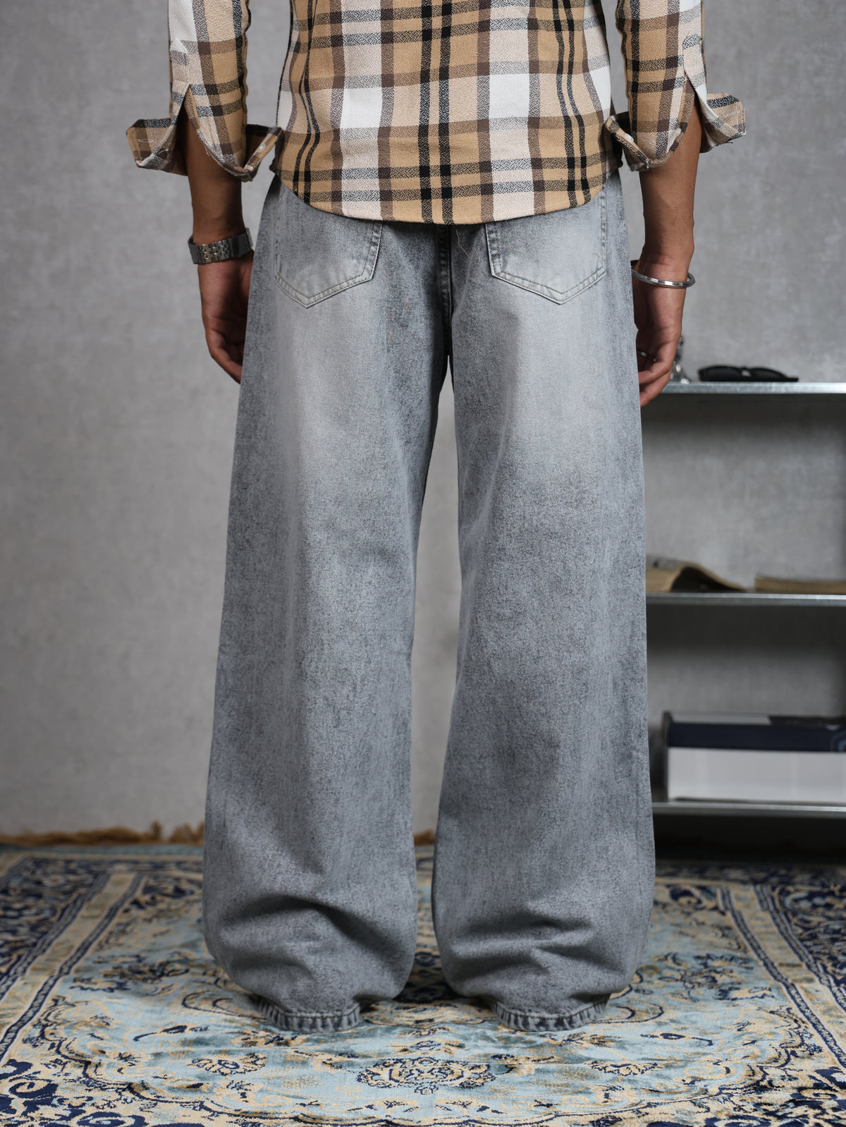 Steel Grey Baggy
