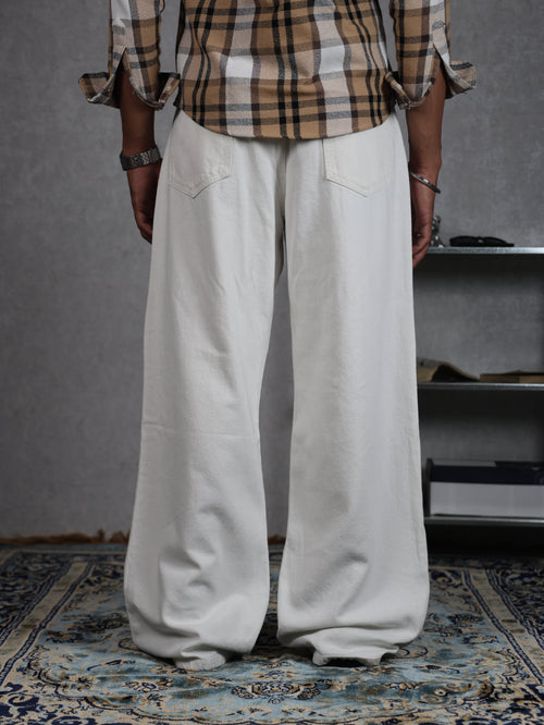 CHALK WHITE BAGGY