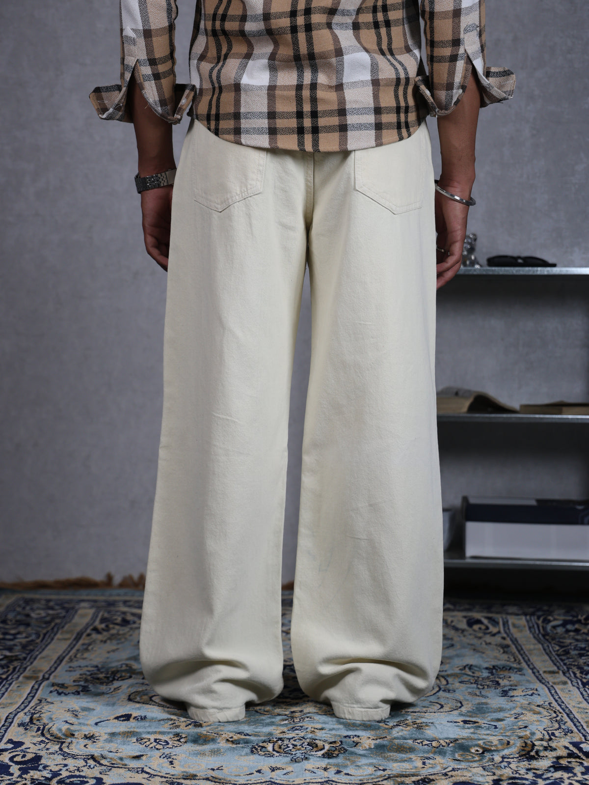 OFF-WHITE BAGGY
