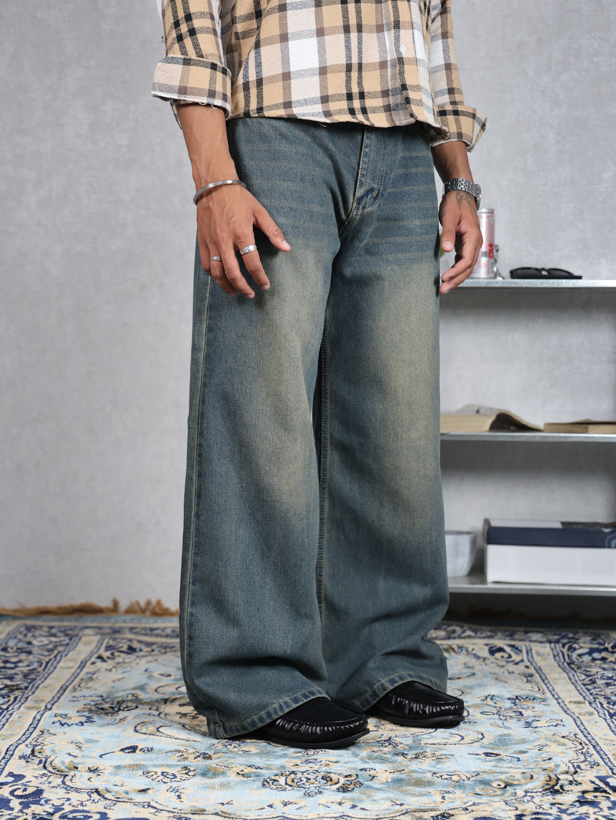 Moss Fade Super Baggy