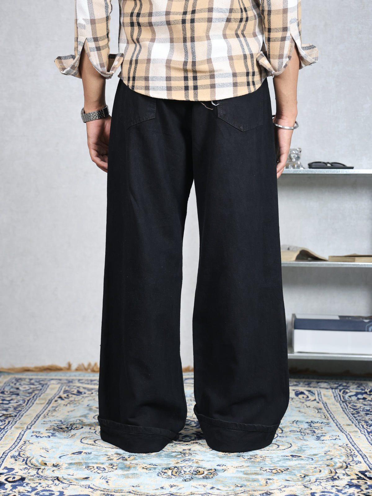 JET BLACK BAGGY