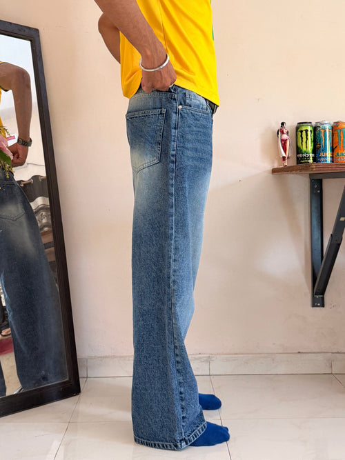 DEEP BLUE BAGGY