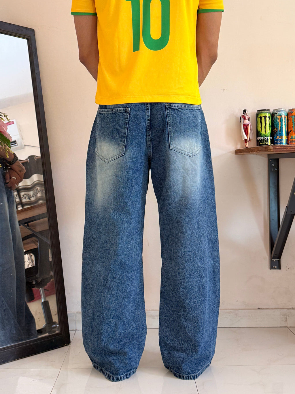 DEEP BLUE BAGGY