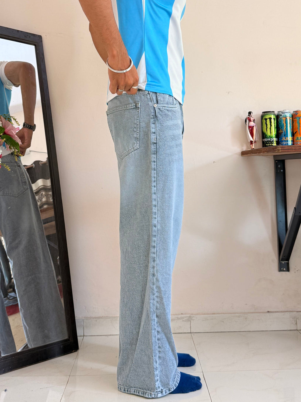 Steel Grey Baggy
