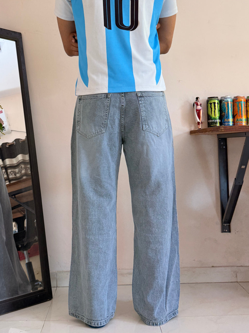 Steel Grey Baggy