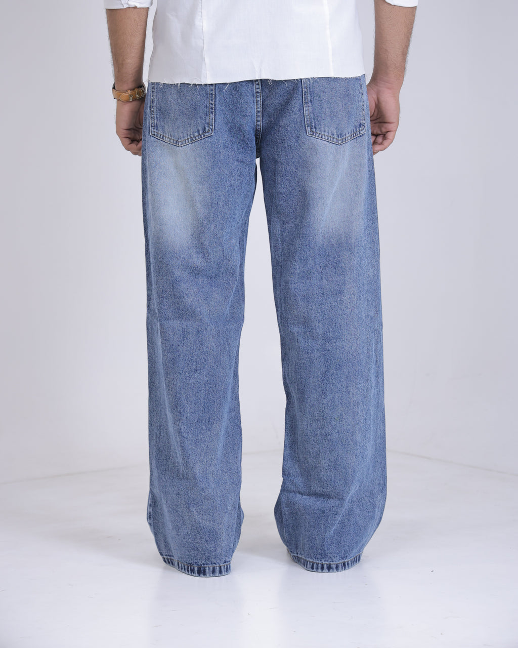 DEEP BLUE BAGGY