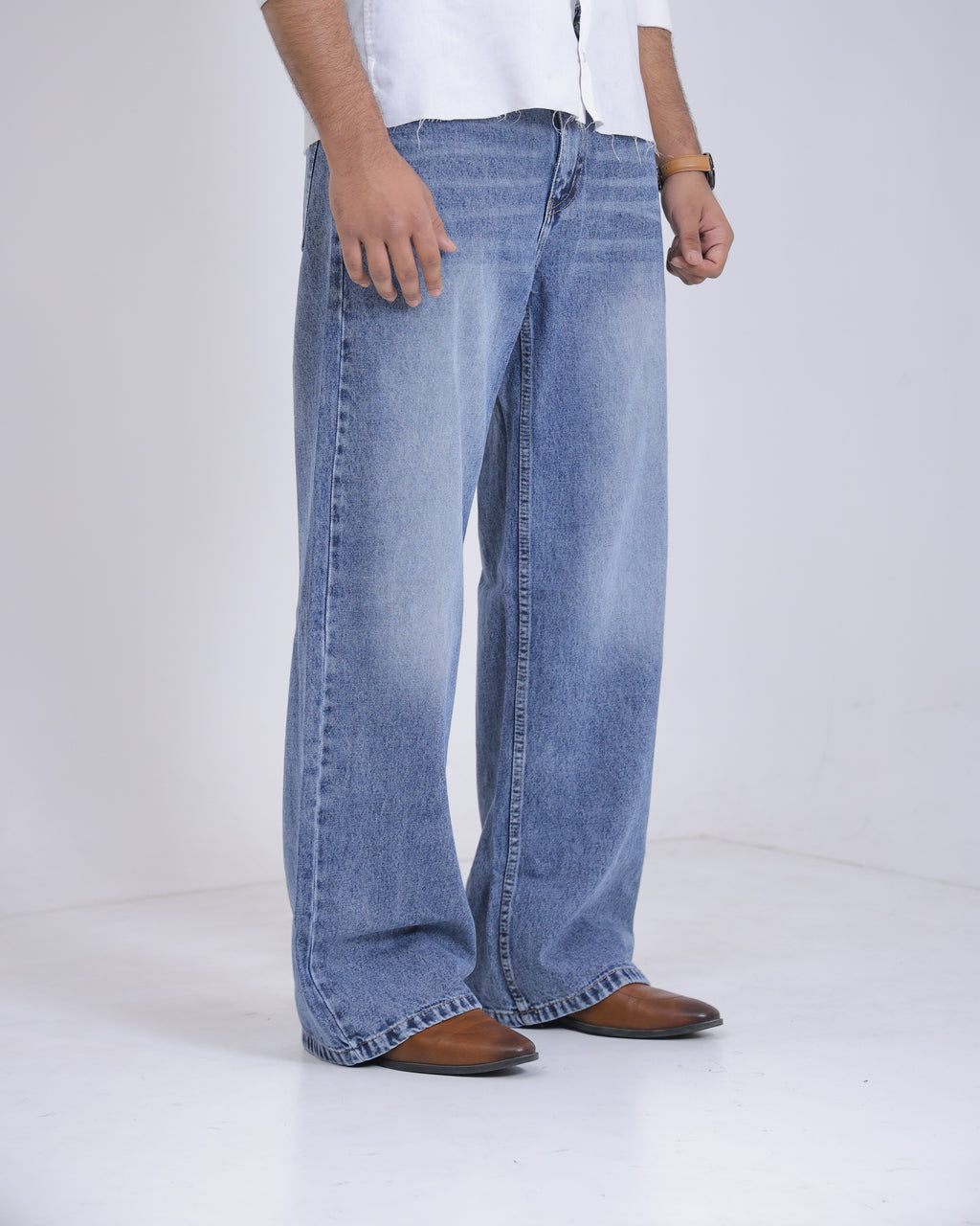 DEEP BLUE BAGGY