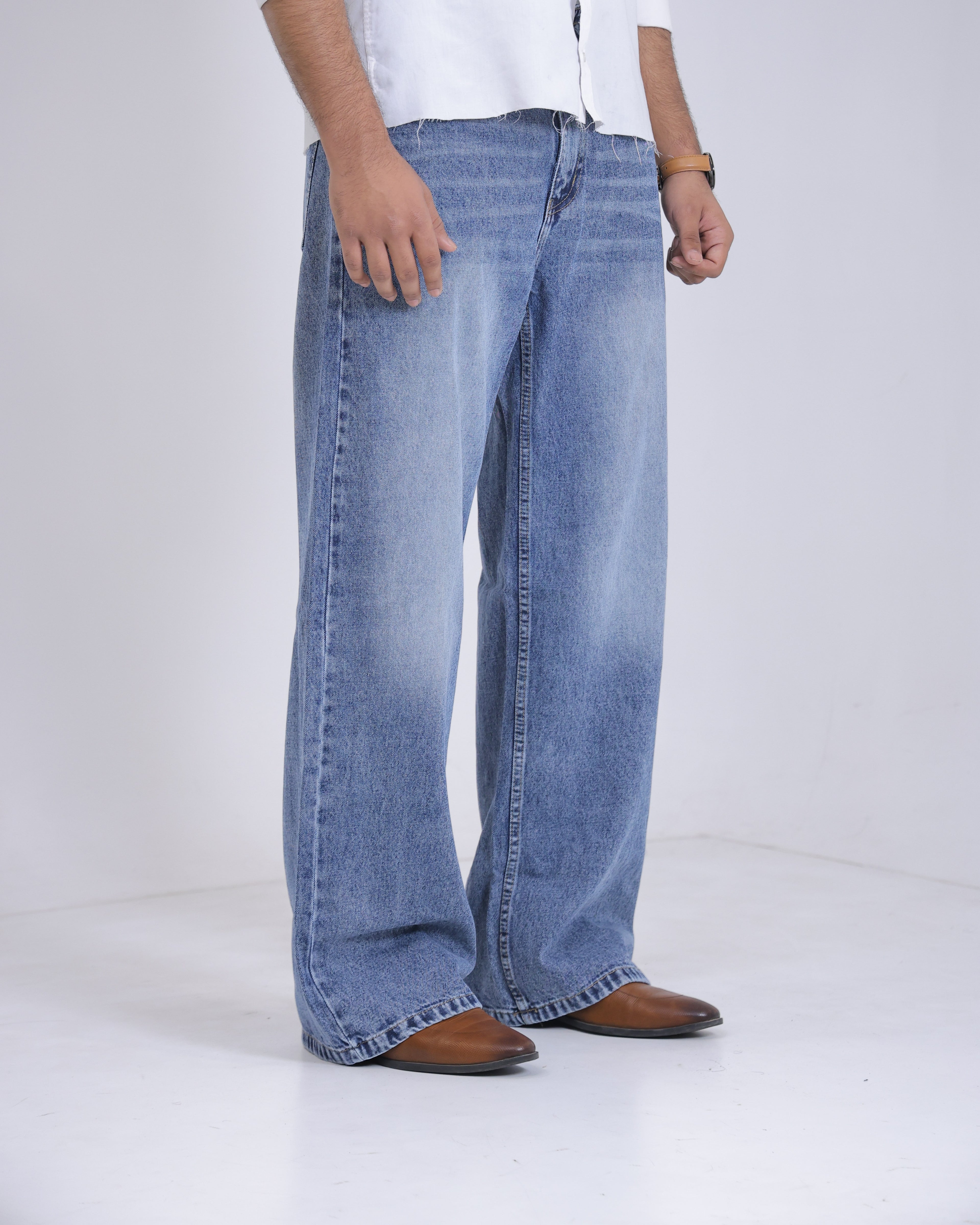 DEEP BLUE BAGGY